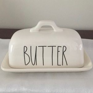 Rae Dunn BUTTER dish NEW